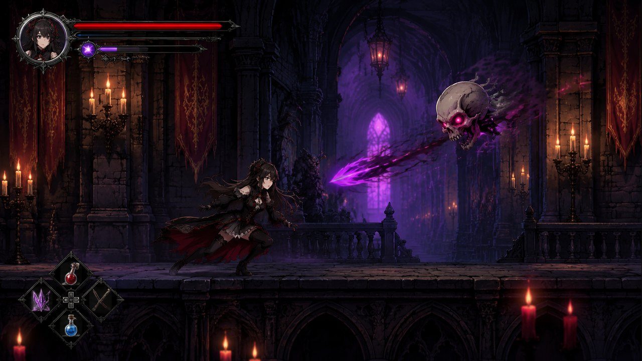 哥特少女勇闯恶魔城2 角色养成 资料图 6