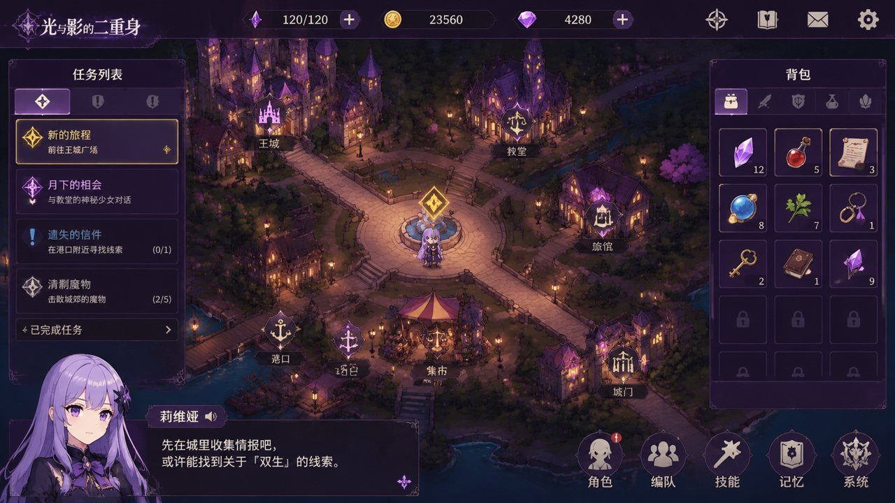 光与影的二重身 日式奇幻 页面配图 3